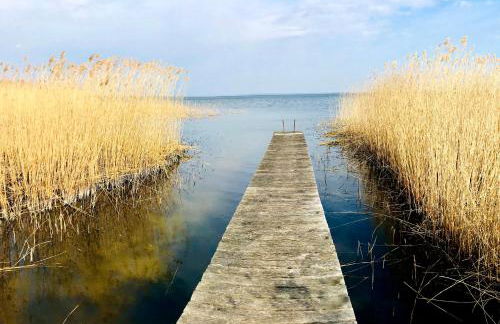 Sonniges Ferienhaus Fischer-Huus vor Usedom & direkt am Haff und Wasserzugang - Foto 27