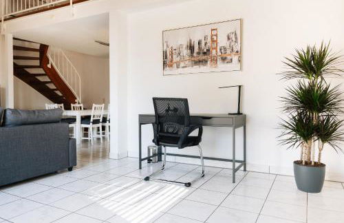 Maisonette-Wohnung Airport Messe Stuttgart - Balkon - Parkplatz - Foto 50