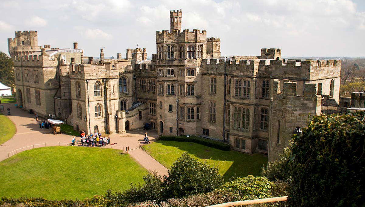 Vista del Castillo de Warwick