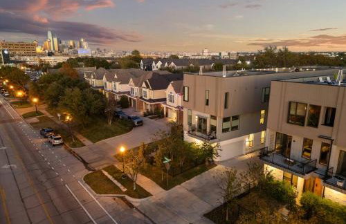 New Luxury Dallas Skyline View with Rooftop - Garage - MiniGolf - Firepit - WORLD CUP - Foto 53