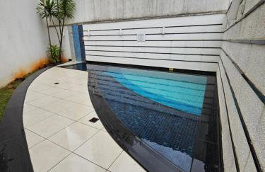 EDIFÍCIO ESSENCIALE PREMIER, 34º ANDAR, VAZADO, DE FRENTE A ENTRADA DO FLAMBOYANT SHOPPING, COM ESTACIONAMENTO GRÁTIS, COZINHA, FECHADURA ELETRÔNICA, WI-FI, TV COM ROKU, PISCINA, LAVANDERIA SEM CUSTO ADICIONAL By REI DOS FLATS - Foto 26