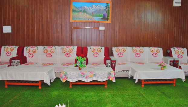 Zona de estar del vestíbulo