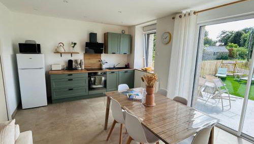 Gîte des Ebihens - Photo 3, stove, dishwasher, toaster