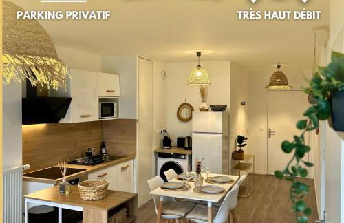 Lumen Chartrain - appartement proche centre-ville, balcon et parking - Foto 1