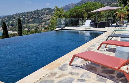 Splendide villa vue mer 180° à 500 m de la plage - Foto 14