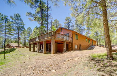 Fire Pit and Trail Access Spacious Happy Jack Cabin - Foto 34