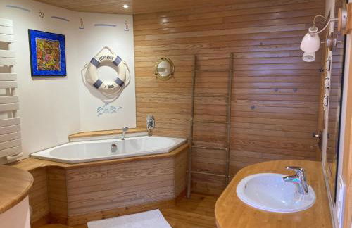 l'Echo des Glieres vue montagne centre village sauna & grill - Foto 24