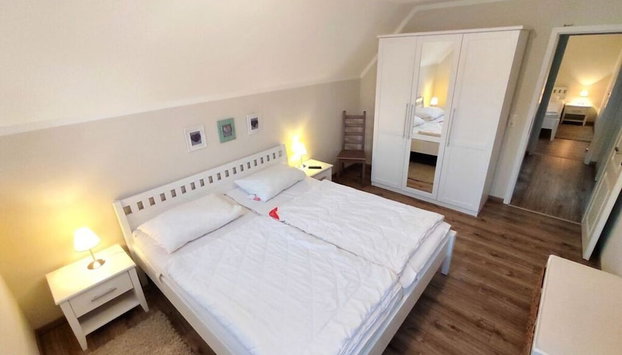 Ferienhaus Strandburg - familienfreundlich, strandnah, Sauna - Foto 5, Habitación