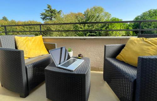 Séjour Business & Famille, 2 chambres, Parking & WiFi - Foto 33