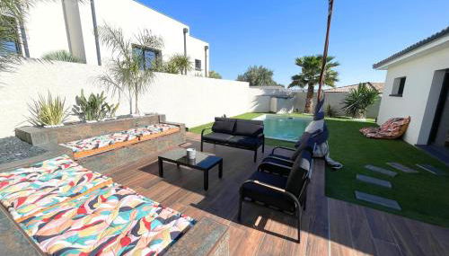 Villa contemporaine avec piscine chauffée proche des plages - Foto 4