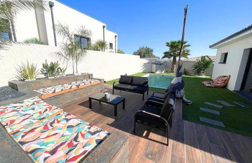 Villa contemporaine avec piscine chauffée proche des plages - Foto 4