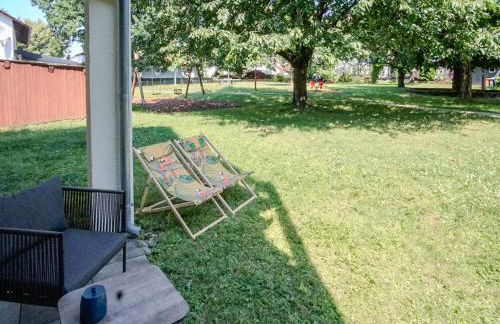 Familien- & Gruppenapartment für 8 mit direktem Parkzugang und Terasse - Foto 36