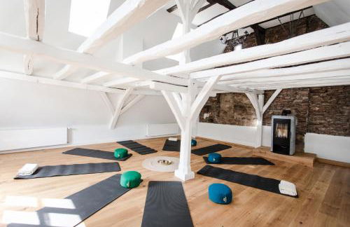 Seminarhaus Heim Retreat, Fachwerkhaus von 1451, Yoga, Naturgarten für 10 Personen - Foto 10