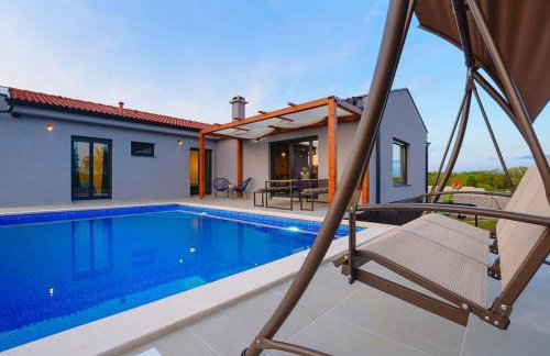 Villa Balun in Orihi - 3 bedrooms - pool - garden - sauna - Foto 10