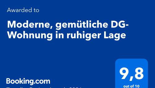 Moderne, gemütliche DG-Wohnung in ruhiger Lage - Foto 2