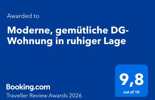 Moderne, gemütliche DG-Wohnung in ruhiger Lage - Foto 2