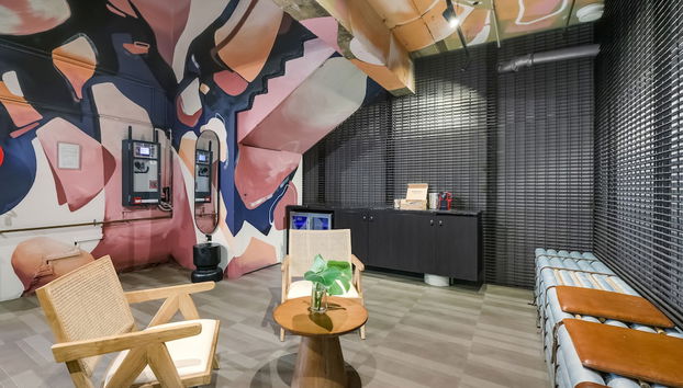 Zona de estar del vestíbulo