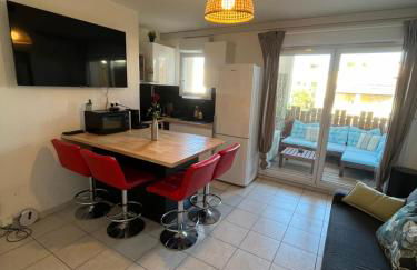 Joli T2/ Tram/ Clim/ Parking/ Wifi/ Piscine - Foto 12