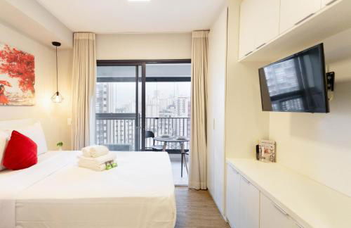 Facto Bela Vista - Studios por temporada - Foto 74