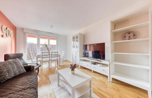 Terracotta Room - Proche Stade de France & CDG & Paris - Foto 21