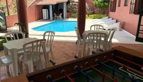 Cantinho da Vó Lena Casa Familiar com 4 Suítes, Piscina e Lazer em Lindóia - Foto 3, sunbed