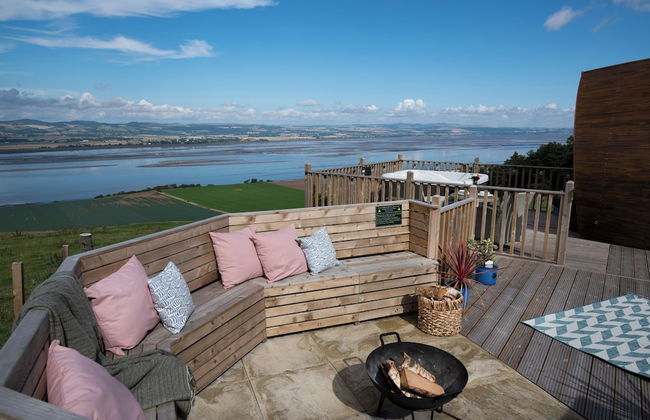 Luxurious Snug With Hottub Which Sleeps-2 in Fife - Foto 1