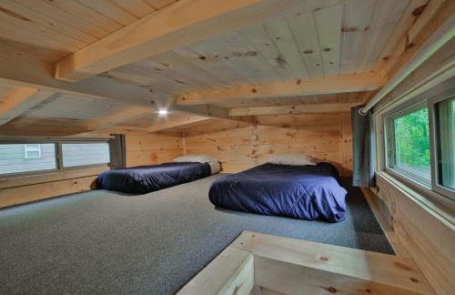 Lena Cabin Wooded Tiny Cabin - Hot Tub - Foto 18