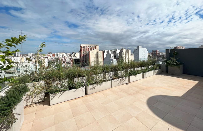 RentUp - Moderno monoambiente con balcón en Almagro - Photo 16