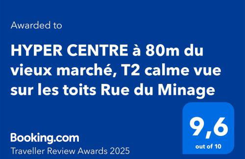 HYPER CENTRE à 80m du marché central, T2 très calme Rue du Minage - Foto 14