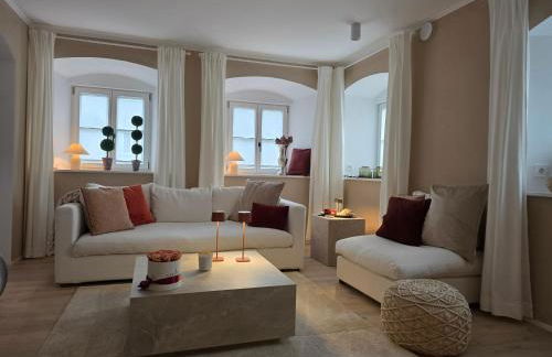 Kavaliershaus Wallerstein, stilvolle Wohnung mit Privatparkplatz - Foto 25