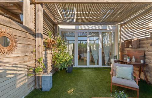 Duplex charme & terrasse clim - parking - plages - Foto 14
