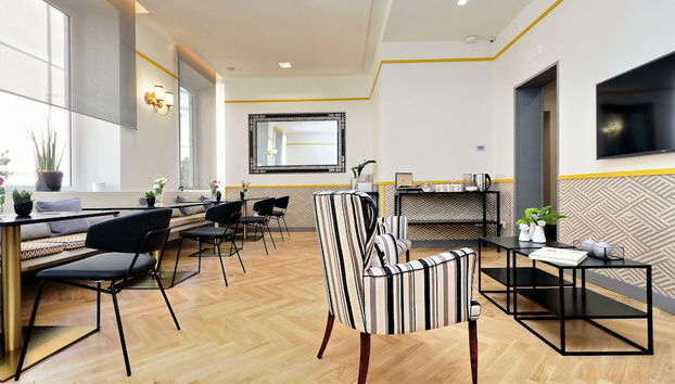 Sitzecke in der Lobby