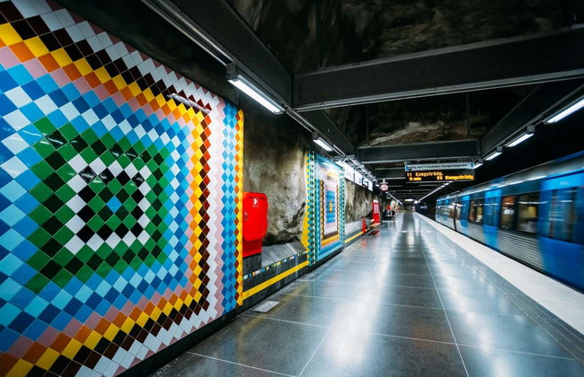 Tour della metropolitana di Stoccolma - Foto 3