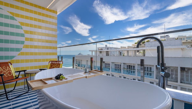 Sea View and Balcony With Bathtub Q11 - Foto 5, Habitación