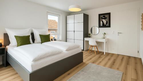 Fjord Stay - Neue Apartment in Kiel - Free Park - 24-7 Check in - "Oslo" - Foto 5, wardrobe