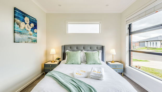 StayAU Charming 4BR Retreat Wyndham Vale - Foto 5, Habitación