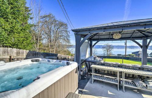 Puget Sound Cabin with Hot Tub and Water Views! - Foto 23