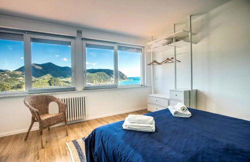 100b - VILLA Ginestra, ampia Terrazza 120m2 vista mare, 3 camere da letto - Foto 4