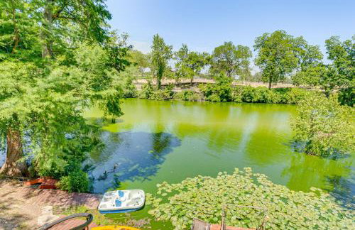 Home Gym, Office + Dock! Seguin Riverfront Retreat - Foto 42
