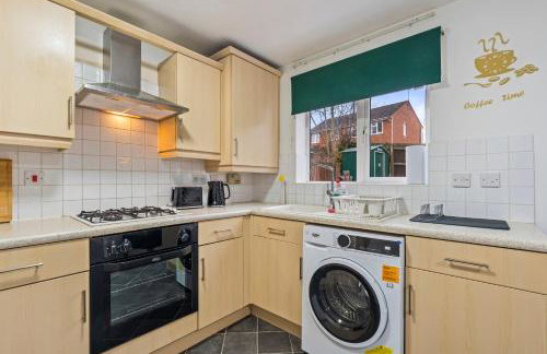 Modern Stay in Nuneaton with Free Parking - Foto 9