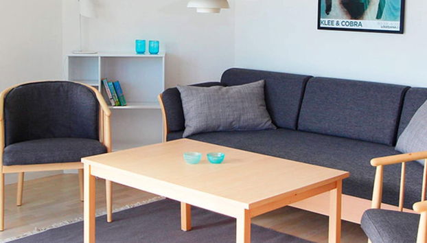 4 Person Holiday Home in Allinge - Foto 5, Zona de estar