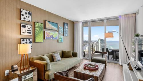 Splendid Resort - Oceanview 1BDR & 1BA Apt Right on the Beach, Heated pool, GYM - Foto 2