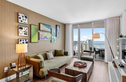 Splendid Resort - Oceanview 1BDR & 1BA Apt Right on the Beach, Heated pool, GYM - Foto 2