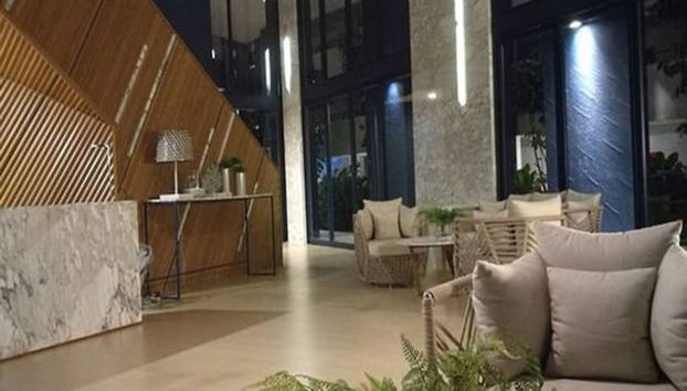 Zona de estar del vestíbulo