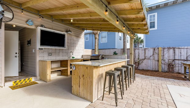 Destin Dolphin by Avantstay 2 Mins Walk To Beach w Pool Large Outdoor Entertaining Area - Foto 2, Habitación