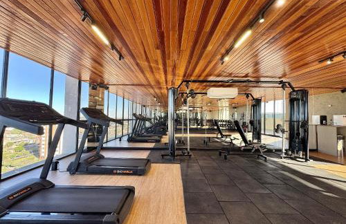 Estúdios Modernos no Empíria - com Vista, Piscina e Academia - Foto 3