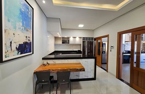 Recanto Sabiá, Área gourmet climatizada, piscina - Foto 58