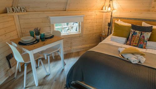 Cabin for 2 - Outdoor Bath Wood Burner - Foto 4
