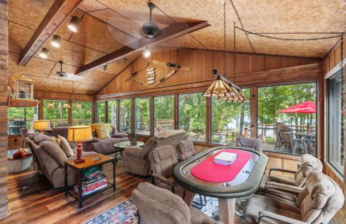 Cool Goose Landing – Lakefront • Game Room • Large Deck • Private Dock ➠ 61 - Foto 3