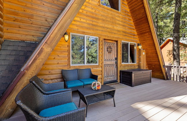 Spacious A-frame Pines Cabin 12 Beds Loft Game Room - Foto 26